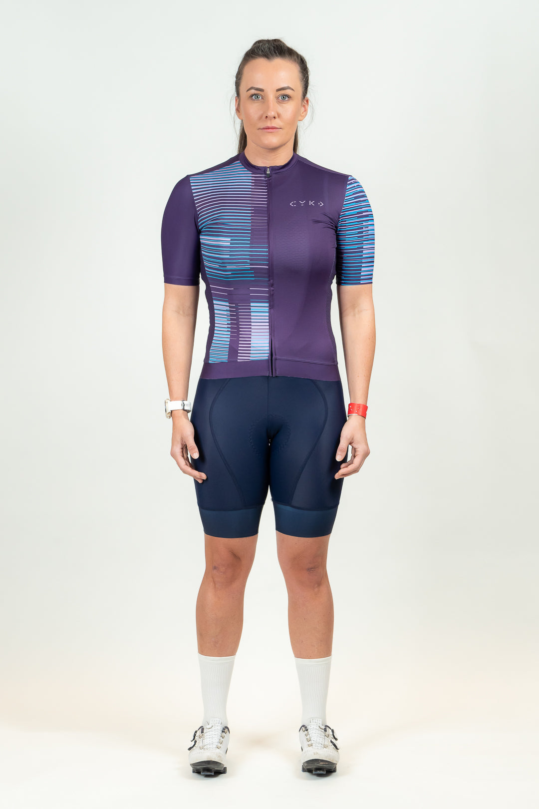 Women's Linear Jersey — Purple
