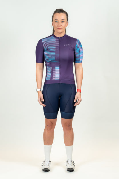 Women's Linear Jersey — Purple