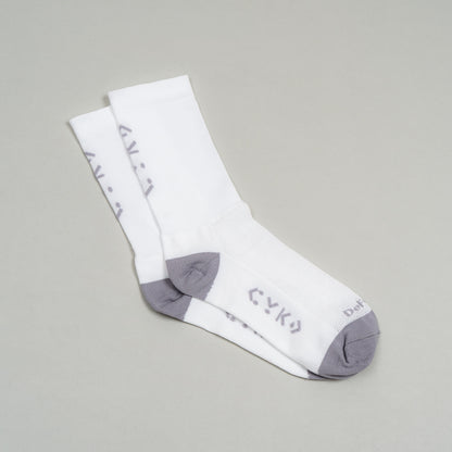 Logo Sock - White