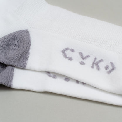 Logo Sock - White