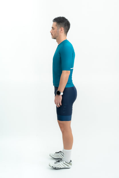 Men's Solid Jersey — Teal