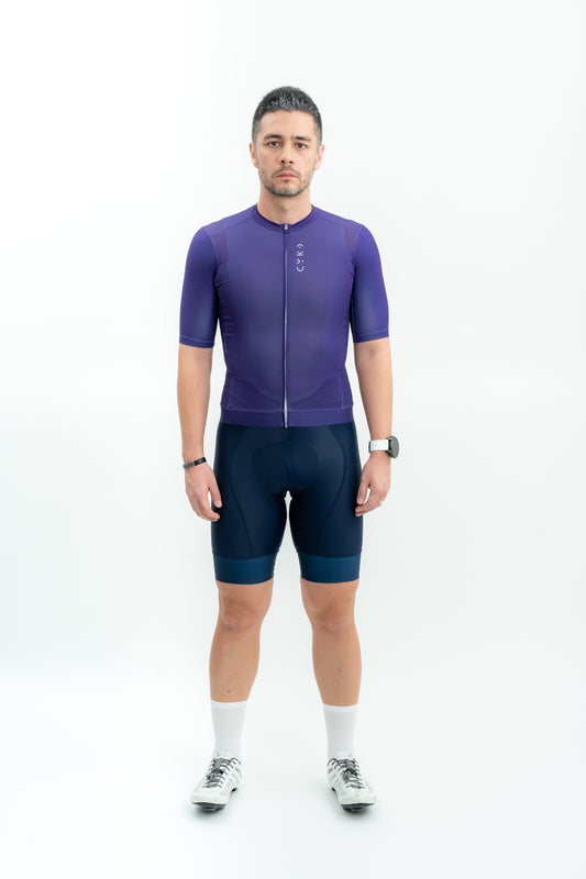 Men's Solid Jersey — Purple