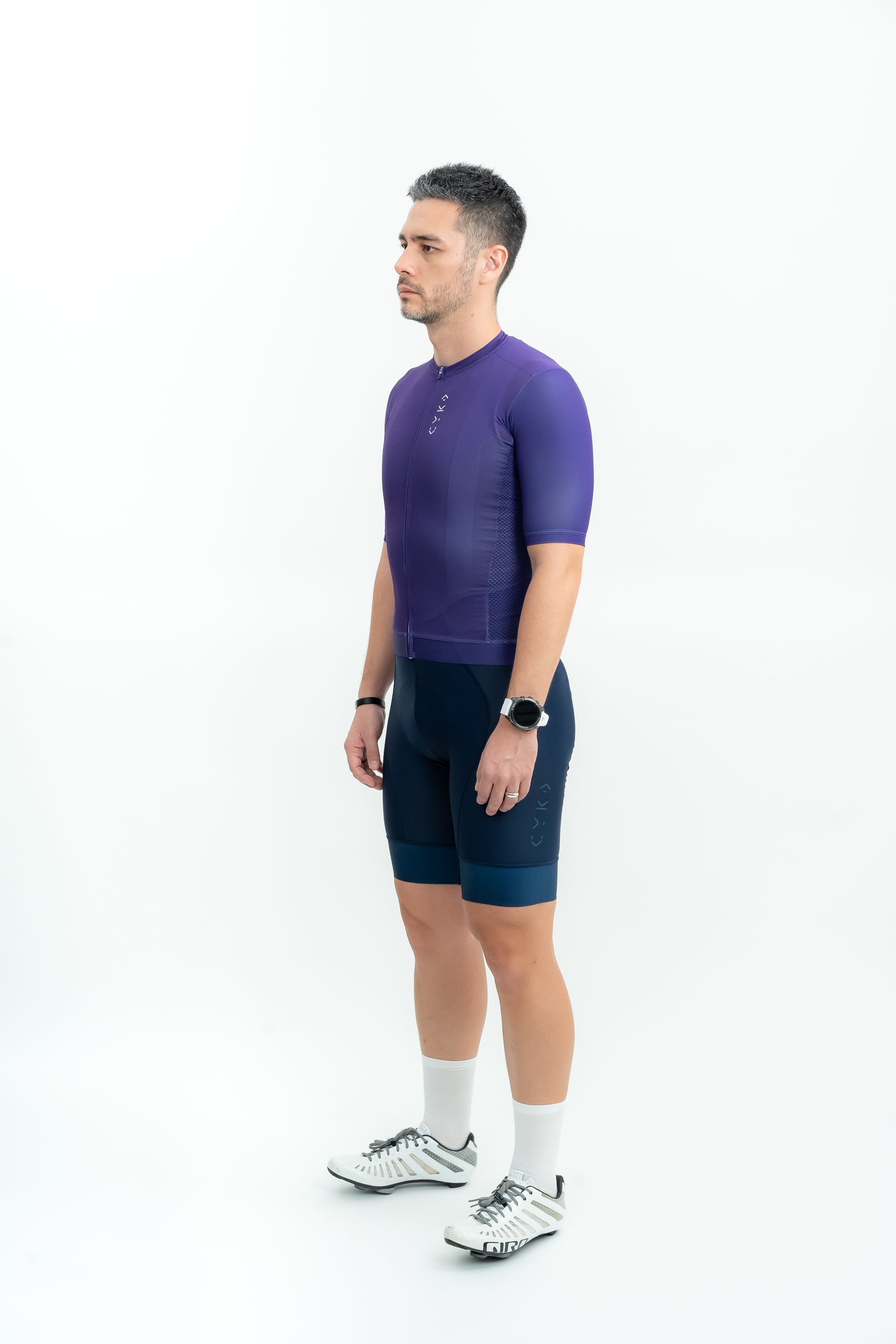 Men's Solid Jersey — Purple