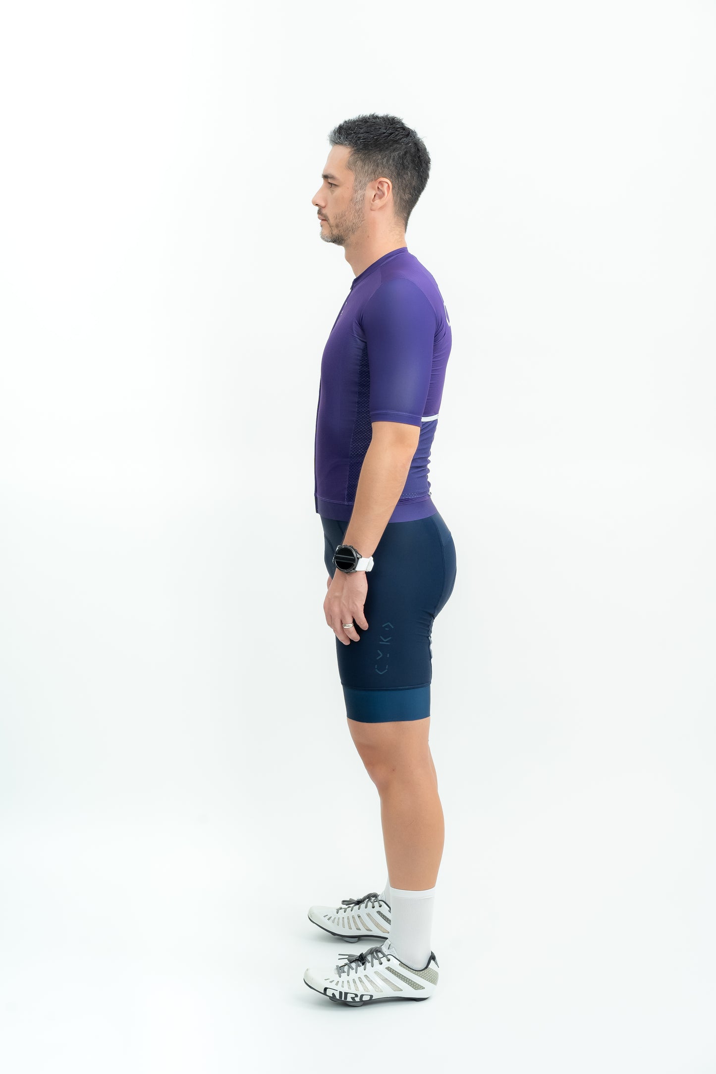 Men's Solid Jersey — Purple