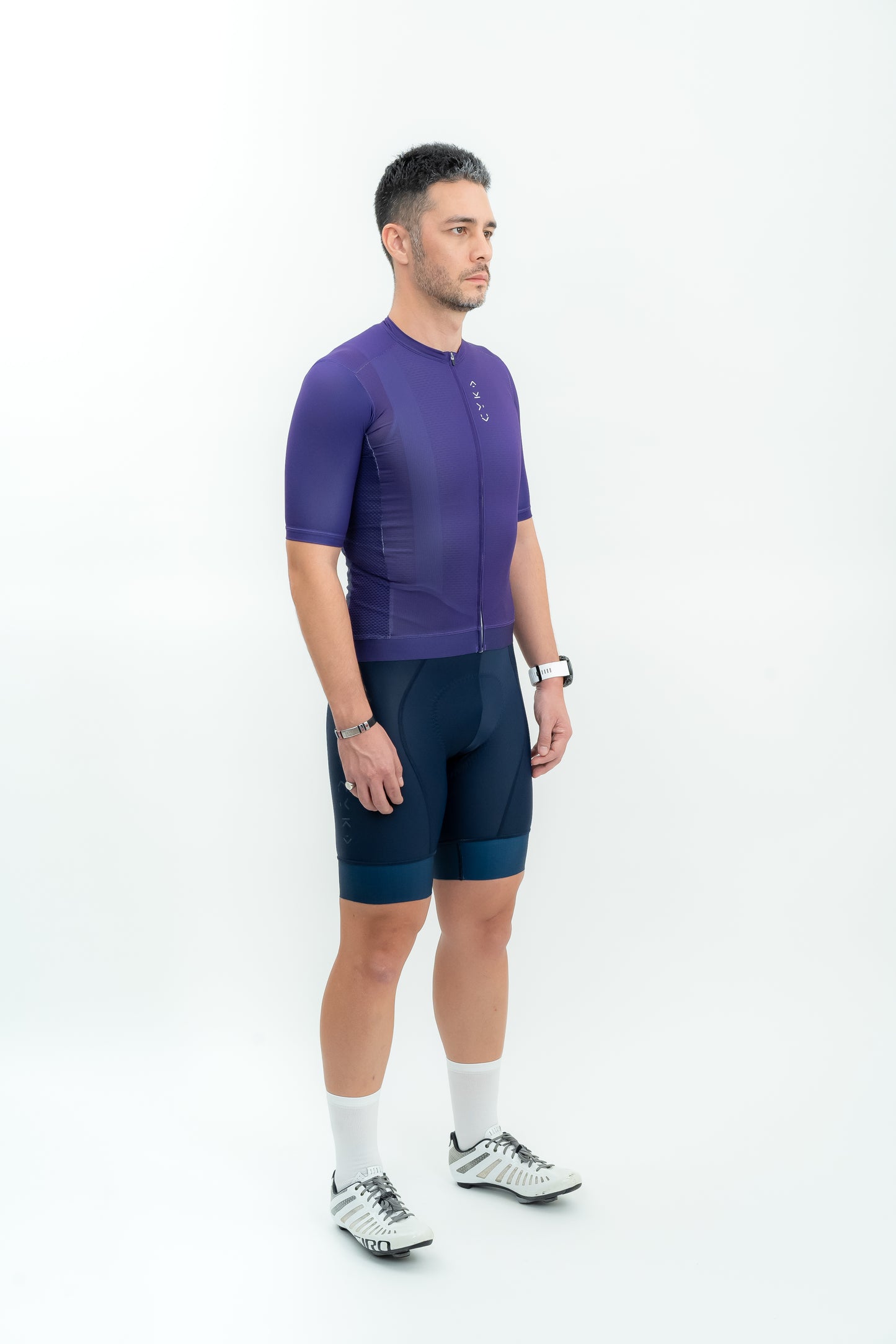 Men's Solid Jersey — Purple