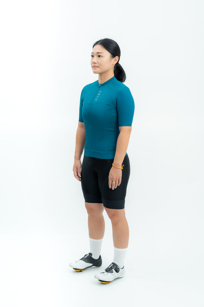 Women's Solid Jersey — Teal