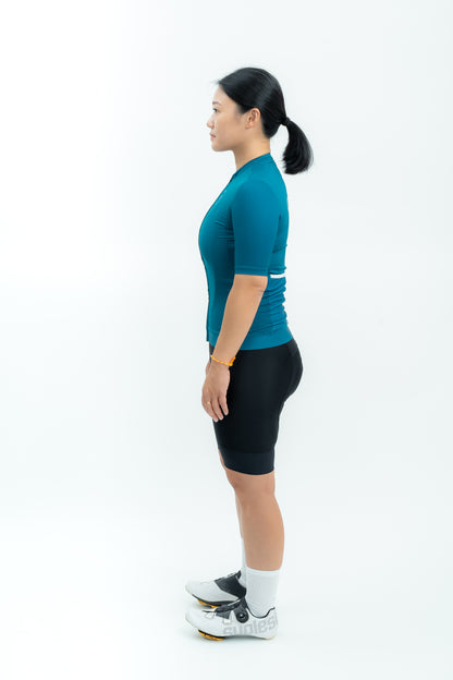 Women's Solid Jersey — Teal