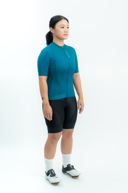 Women's Solid Jersey — Teal