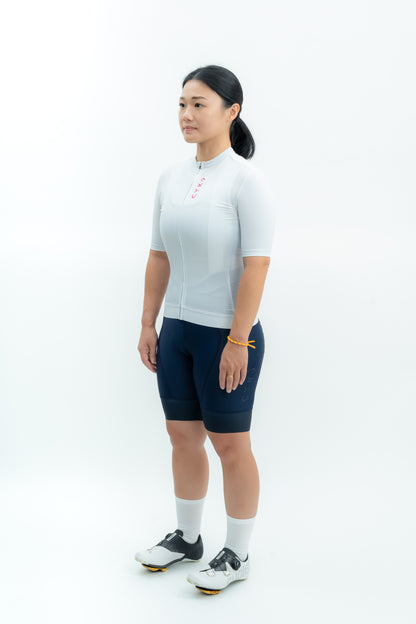 Women's Solid Jersey — White