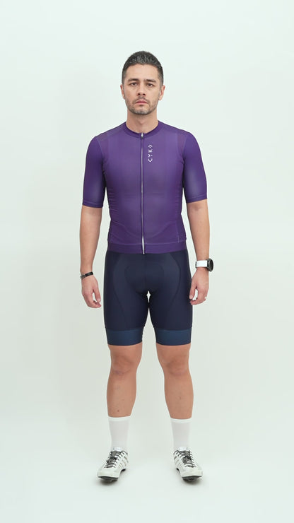 Men's Solid Jersey — Purple