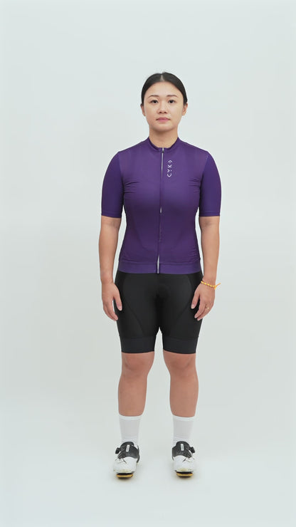 Women's Solid Jersey — Purple