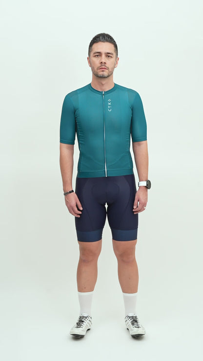 Men's Solid Jersey — Teal