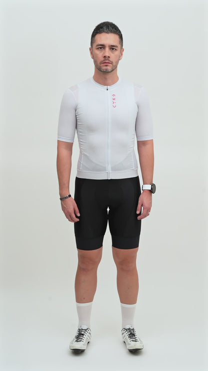 Men's Solid Jersey — White